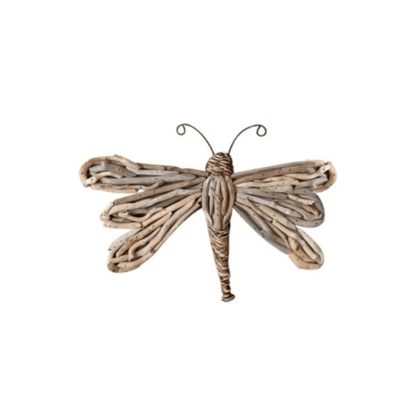 Driftwood + Abaca Butterfly Wall Art