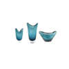 Charlie Italian Slub Glass Vases