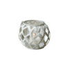Criss Cross Short Metal T-Lite Holder/Vase