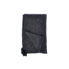 Waffle/Pom Throw - Black