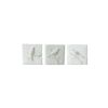 Birds On Branch Metal Wall Art (Set of 3)