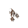 Capiz+Abaca Trio of Banner Fish Wall Art