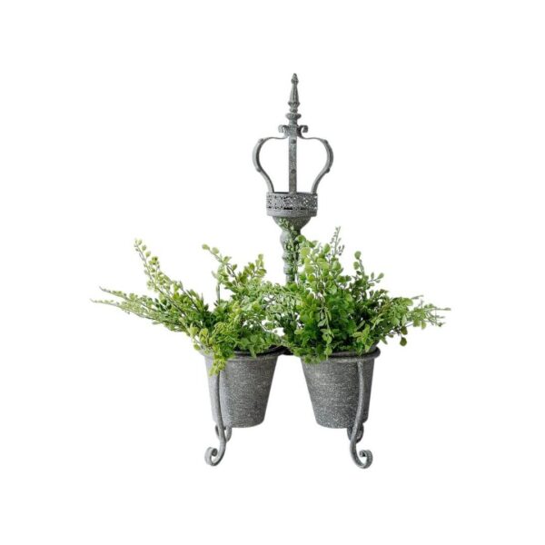 Regal Standing Double Pot Plant Holder