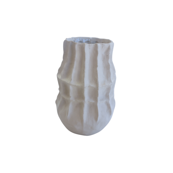 Rippled Edge Vase (Due Aug)