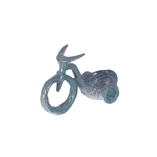 Bicycle Wine Bottle Holder/Table Decor - Blue (Due Aug)