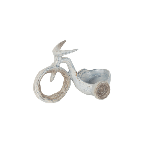 Bicycle Wine Bottle Holder/Table Decor - White (Due Aug)