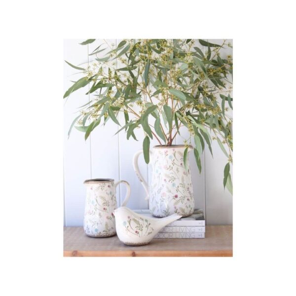 Flower Bird Pitcher Jugs (Due Aug) - Image 3
