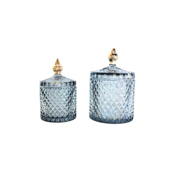 Athena Glass Cylinder Storage Jars (Due Aug)